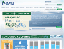 Tablet Screenshot of cesama.com.br